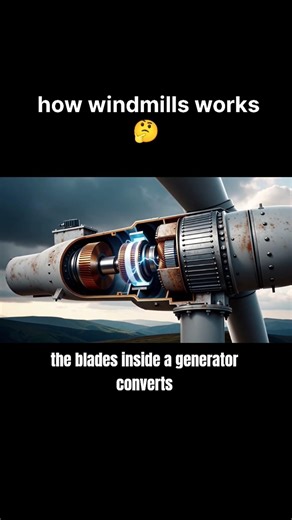 👉 Wind Doesn’t Create Electricity 😳⚡ | How Windmills Actually Work (FullProcess#physics #viralshorts