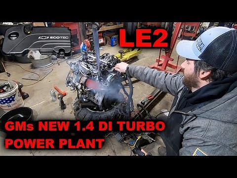 Experimenting with GM LE2 Direct injected turbo 1.4L for Stand-Alone use. Ecotec Cruze Motor