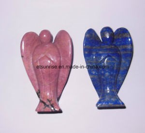 [Hot Item] Semi Precious Stone Natural Crystal Angel Buddha Carving Figure