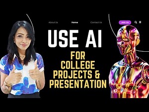 How to make college project like a PRO Using AI| Smart Tools for Students 2025| Score 100%