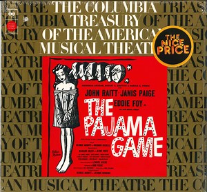 John Raitt, Janis Paige, Eddie Foy, Jr., The Pajama Game Original Broadway Cast - The Pajama Game
