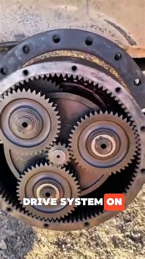 Planetary Gear Components Part of the Final Drive System on Heavy Equipment #engineering #mechanic