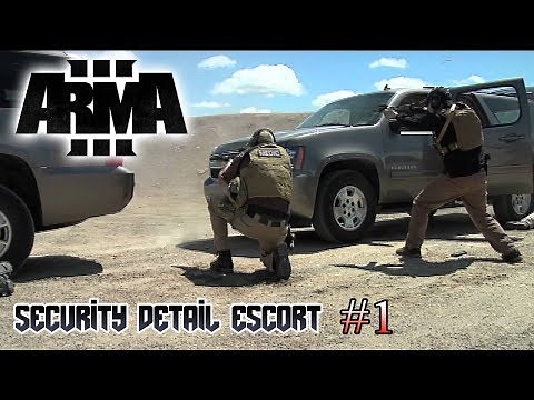ArmA 3 Contracts: Security Detail Escort Part 1