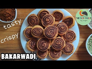 Bakarwadi Recipe | crispy बाकरवडी | Bhakarwadi | Diwali Special Recipes | How To Make Bakarwadi