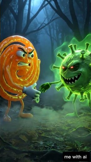 Jealous Jalebi Burned the Village 💔 | Hero Kaju Katli Saved Everyone | AI Cartoon #tranding #viral