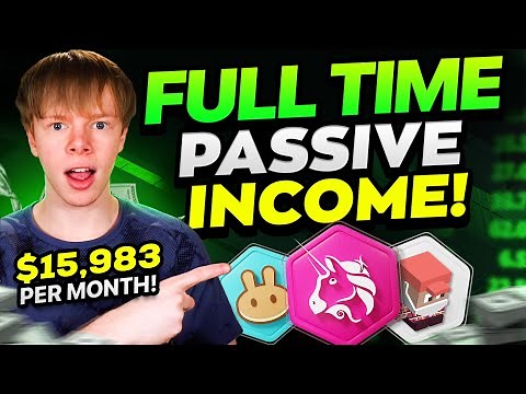 Full Time Passive Income with DeFi Liquidity Pools | Crypto Passive Income
