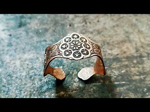 Engraving technique: The simple secret of engraving on a bracelet.