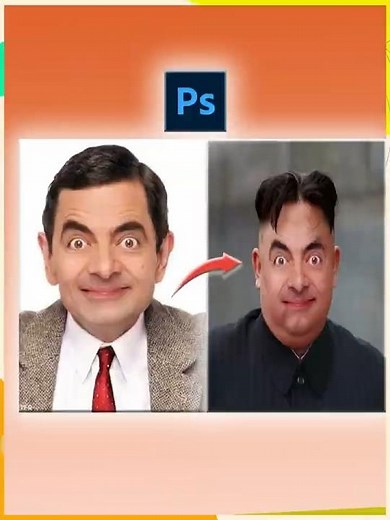 Mr. Bean + Kim Jong Un 😱 | Photoshop Funny Face Transformation