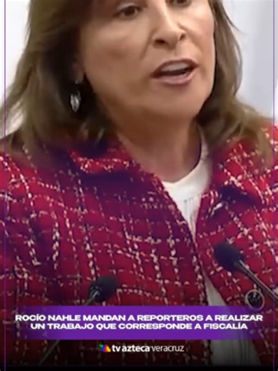 Reporteros cuestionan a Rocío Nahle y en lugar de dar una respuesta clara se limita a sacar su tono de burla para mandarlos a realizar un trabajo que le tocaría a la Fiscalía 😨🚨