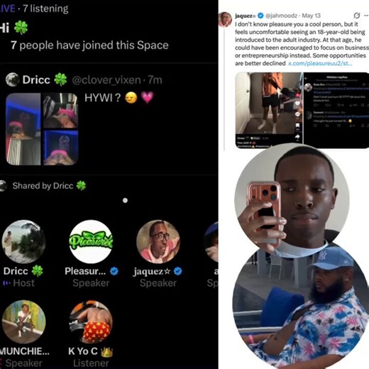 He trying to put sugar on shit, talking about they never recorded content. As an ADULT, there’s no reason why you should have a teenager over your airbnb in fucking underwear. I don’t give a damn if it was to promote your brand, the shit is WEIRD! Especially if the boy JUST turned 18