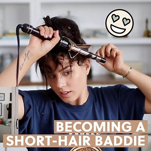 6.8M views · 4.7K reactions | TRYING SHORT HAIR TUTORIALS ‍♀️ | Megan Batoon | Facebook