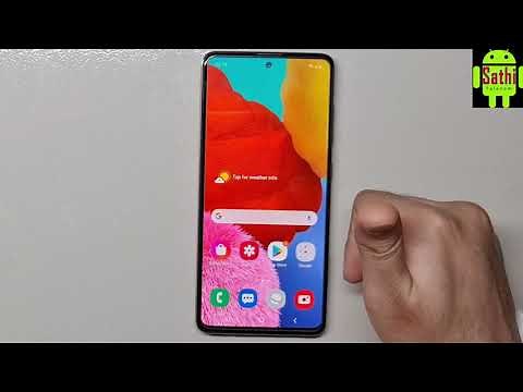 SAMSUNG Galaxy A51 FRP Bypass Android 10