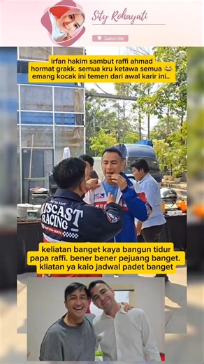 Sambutan untuk raffi ahmad #raffiahmad #irfanhakim #nagita #rans