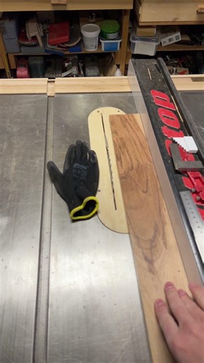 SHOP TIP: Do NOT wear gloves when using power tools!