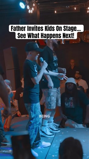 Father Invites Kids On Stage…See What Happens Next!