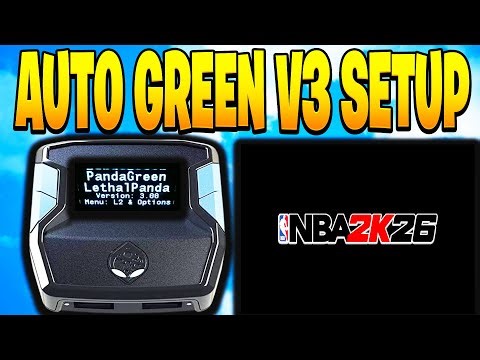 Updated Cronus Zen NBA 2K26 AUTO Green v3 Script Full Setup guide