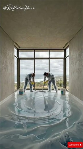 THIS FLOOR IS WOW - Whirlpool Epoxy Floor Transformation #epoxyfloor #interiordesign #renovation