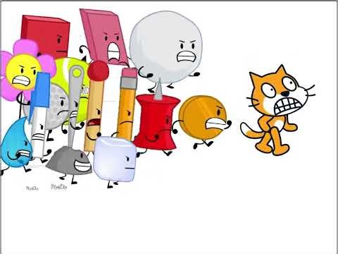 Everyone chases Scratch cat!