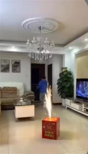 Anthony 100%👇🏼" 我只是想浪漫一下, 烟花一开，天花板先撤，家庭灾难片上线 🔥🏠” Indoor pyrotechnics auditioning for demolition… ceiling didn’t survive 💣😆” #天花板你别生气啦 #烟花自己调皮啦 #家里也想要VIP洞洞屋 #我只是点个烟花啊 #CeilingFailed #IndoorFireworksGoneWild #HomeDisasterMovie #OopsIDidItAgain | Pierrick Yong