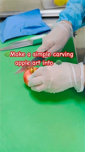 🍏 Stunning Apple Garnish Ideas | Easy & Elegant Fruit Decoration#fruit #food #youtube #shorts