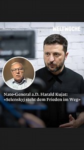 7.1K views · 210 reactions | «#Selenskyj steht dem Frieden im Weg»: Harald #Kujat über die #Ukraine, Donald Trump und KI im Krieg Zum ausführlichen Interview, Link in Bio! | DIE WELTWOCHE | Facebook