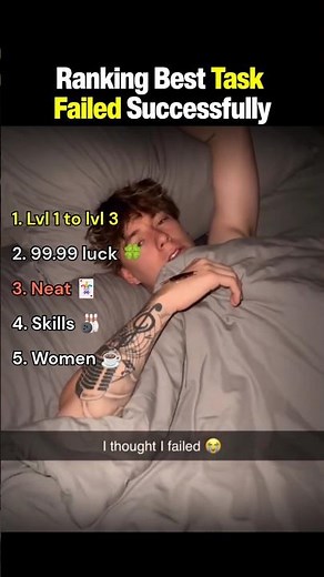 Ranking Best Task Failed Successfully 💪 #jaidmeel