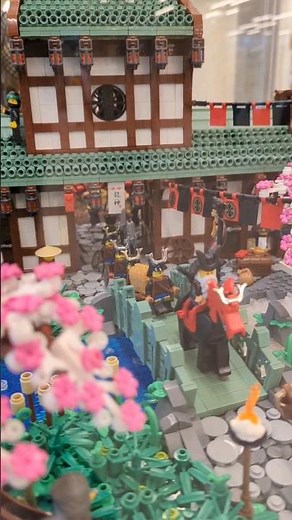 Awesome LEGO Temple Build at LEGO Campus #shorts