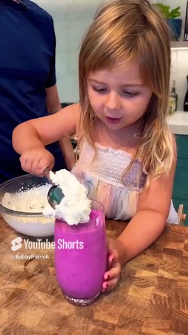 Recreating the Grimace Shake at Home