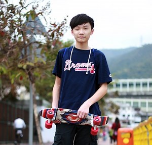 Souls of Hong Kong: young boy learns to skateboard