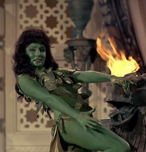 Green-Skinned Space Babe - TV Tropes