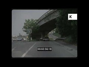 1960s, 1970s Driving POV on Los Angeles Freeways and Highways, 35mm