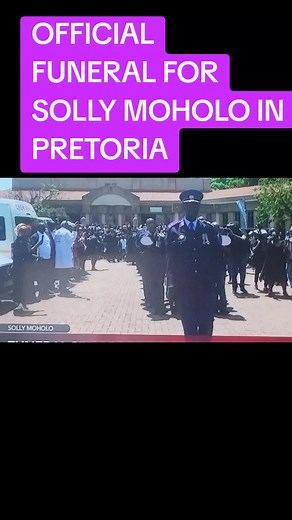 Funeral Procession for Solly Moholo in Pretoria