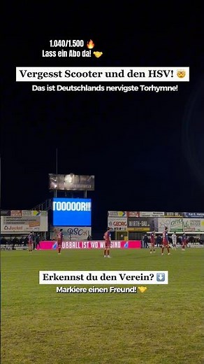 Das ist die nervigste Torhymne Deutschlands! 😅 Was sagt ihr? ⬇️ #fußball #torhymne #hsv