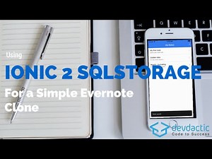 Ionic 2: Using SqlStorage For an Evernote Clone
