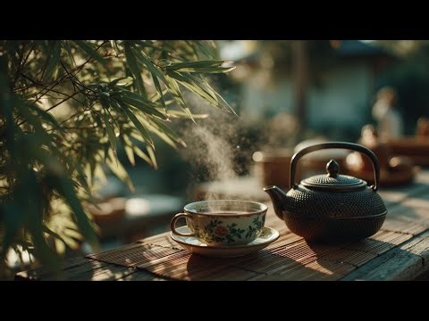 KŌAN – Zen Tea Ritual | Deep Focus Music with Wind & Stream Serenity