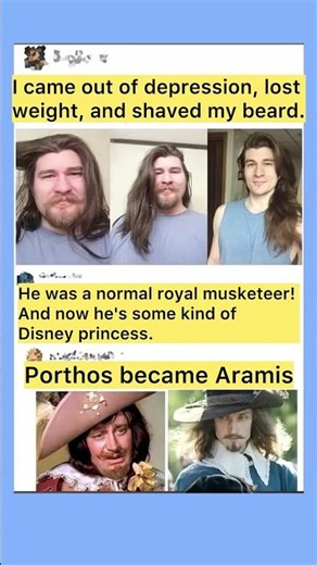 Porthos became Aramis