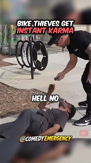 Bike Thieves Picked the WRONG Bike… Instant Karma 😭💀