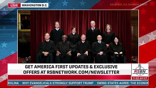 Justice Jackson requests clarification on what actually qualifies as an “insurrection” under the law during her questioning Watch LIVE: https://rsbnetwork.com/video/live-u-s-supreme-court-hears-oral-arguments-on-trump-14th-amendment-case-2-8-24/ | Right Side Broadcasting