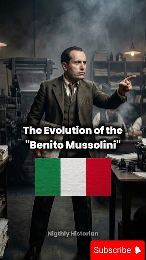 From Socialist to Dictator: The Stages of Mussolini's Evolution