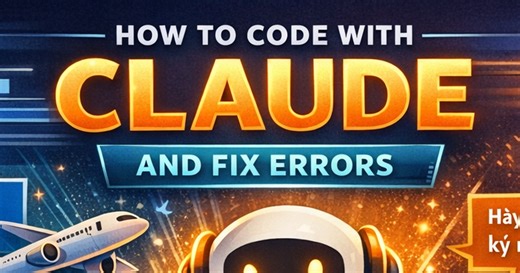 Hướng dẫn sử dụng Claude để code và sửa lỗi code