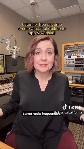 Follow us at Classical California, download our free Classical California app, and listen at our new and improved website classicalcalifornia.org! PSA: Classical KDFC and Classical KUSC pages will be retired so make sure to follow Classical California so you don’t miss any behind the scenes, music, events, and more! #classicalmusic #radiohost #radio #liveradio #california