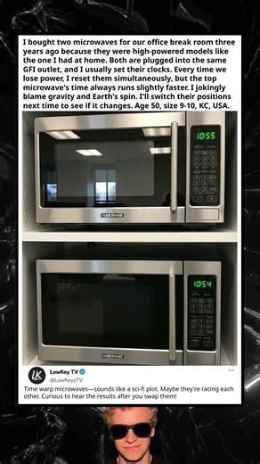 Microwave Time Warp Mystery