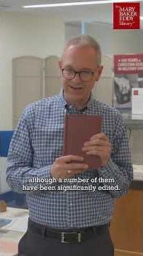 150 years of “Science and Health”—Archival copy of the Christian Science textbook’s first edition