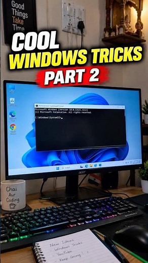 Windows 11 Secret CMD Trick Part 2 😱