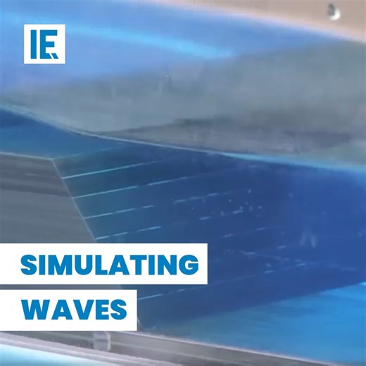 57K views · 187 reactions | Wave tanks help us find the most effective coastal defenses and prevent flooding. | Interesting Engineering | Facebook