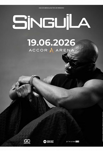Singuila annonce un concert à l'Accor Arena