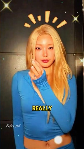 Yunche’s platinum blonde hair is more than fashion it is a shift in identity.