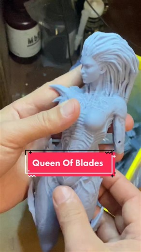 Sarah Kerrigan Statue Collection Fan Art Model Kit