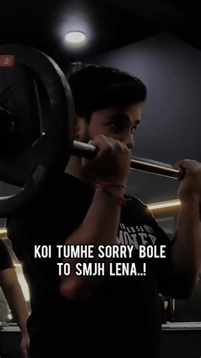 koi tumhe sorry bole to smjh lena ki