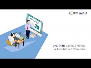 IPC India Online Training and Certification Procedure